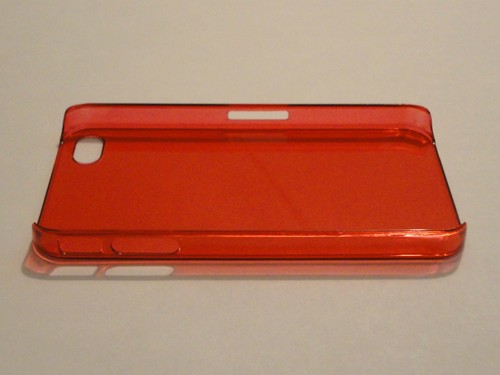 Custodia plastica rossa - custodia,